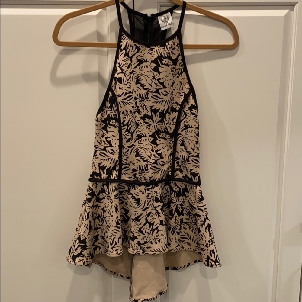 Peplum top